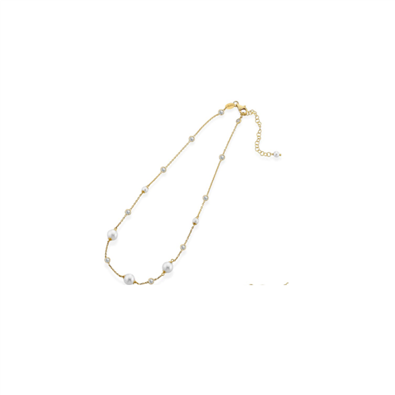 Collier Glamour Femme in Argent Perla LGNK700.2 - LGNK700.2